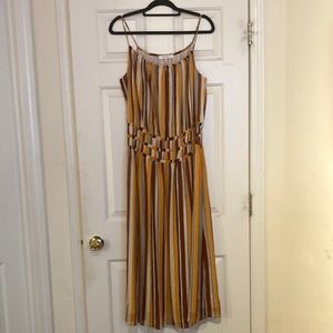 FRAME 100% SILK Striped Sundress